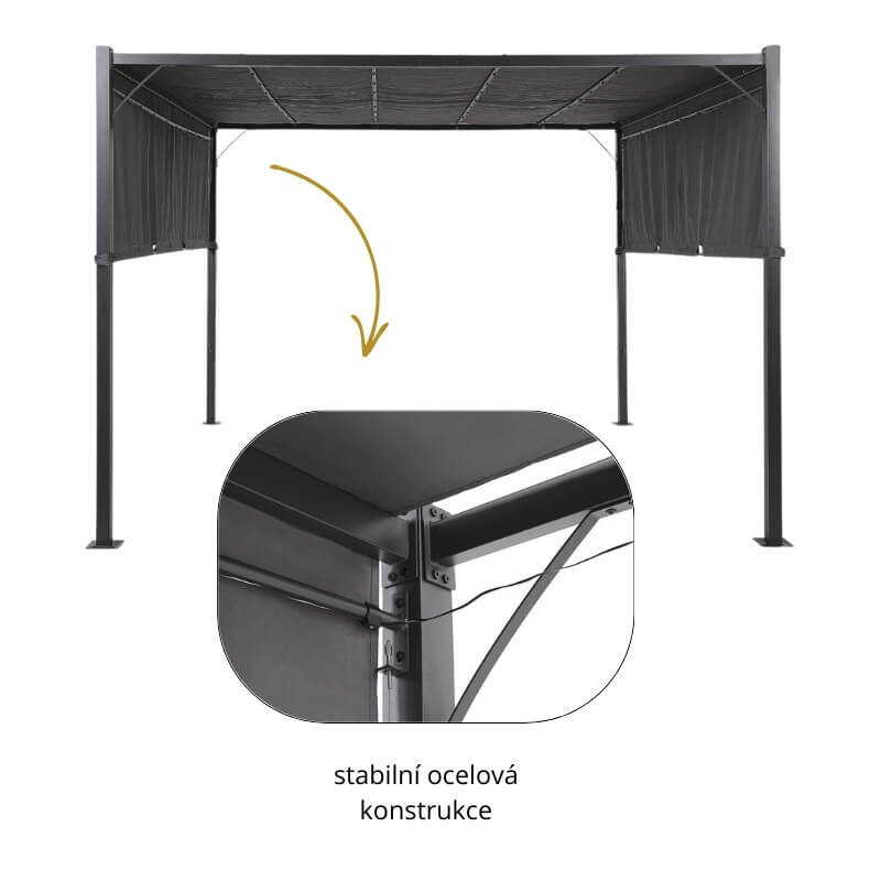 zahradní LED pergola Bestberg